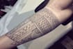 make tattoo design linework, geometrical sleeve tattoo