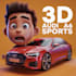 do 3d character animations, custom 3d animation video