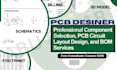 design custom pcb boards in eagle,kicad and altium pcb software