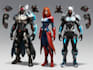 create your fantasy science fiction superhero character