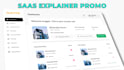 create saas website promo, website promo and demo video