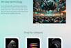 design a custom website and graphic design for branding