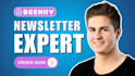 setup beehiiv account beehiiv ai newsletter template design beehive landing page