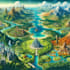 create a custom fantasy 4k map