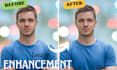 enhance, background change ,face swap and upscale photos