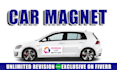 do car magnet, and truck, van, vehicle wrap, professional car magnet
