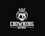 design modern clothing, monogram, crown, jewelry logo