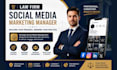 be your law firm social media marketing manager for attorneys