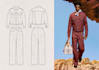 create profesional fashion technical flat drawing for your garments