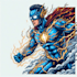 make a superhero cartoon character