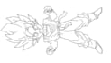 make 50 pages anime colouring book pages
