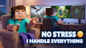 create minecraft 3d animation
