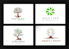 do natural, eco, landscaping, medical and health care logo