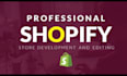 develop and fix the shopify website