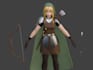 make a 3d anime character model