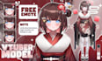 draw custom high quality vtuber model in anime art for streaming ready to rig