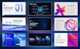 do powerpoint template, google slides, figma, canva slides