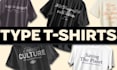 design clean luxury typography tees that elevate your brand