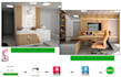 office interiors with top design and render photorealistic