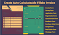 create fillable PDF form develop interactive form design pdf service