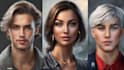 paint a realistic digital portrait