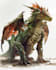 make concept art for characters, dragons and monsters