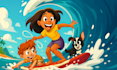 create 2d cartoon animation videos