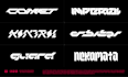 design custom futuristic cyberpunk logo for you