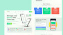 design hero section for your business website and landing page with figma