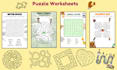 design kids worksheets, activity books kdp etsy