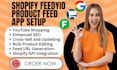 setup shopify product feed syncee instafeed gmc feed simprosys multifeed wixpa