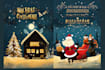 create christmas cards, postcard and gift cards