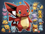 draw cute pokemon doodle art and fakemon anime illustration