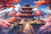 draw your epic scenery anime background art