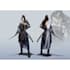 design samurai character design