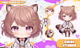 design and rig cute chibi  vtuber model in live2d anime for vtube studio stream
