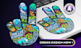 create stickers design for merchandise or accessories