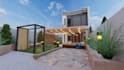 design backyard, garden, patio, pool, landscape, renovations