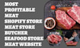 design meat shopify store meat store butcher seafood store meat website