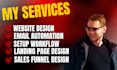 build a high converting funnel website using clickfunnels, leadpages, unbounce