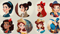 draw a disney style portrait or illustration