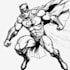 draw superhero action comic