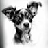 draw disney style pet portrait