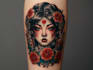 do a tattoo design in japanese style