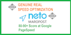 improve real speed of bigcommerce lightspeed netomaropost modx volusion