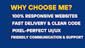 develop a responsive user friendly business website