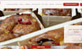 design bakery bread pastry cake baking doughnut muffins croissants pizza website