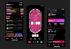 develop a secure crypto gaming platform or app with custom games