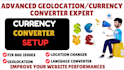 setup integrate currency language converter to your shopify wordpress wix store