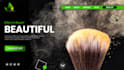 professional salon website, modern and responsive